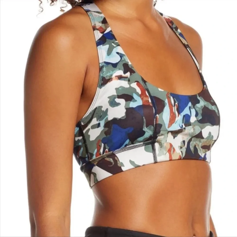 FP Movement by Free People Daybreak Graphic Camo Leggings & Sports 2pc Set XS - Picture 8 of 16